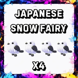 JAPANESE SNOW FAIRY x4 ADOPT ME