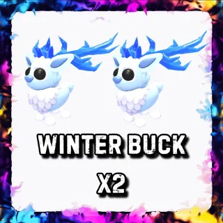 WINTER BUCK x2 ADOPT ME