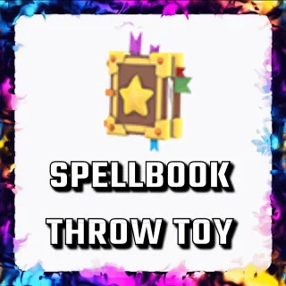 SPELLBOOK THROW TOY ADOPT ME