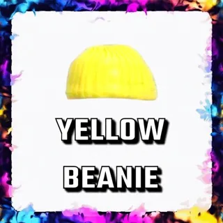 YELLOW BEANIE ADOPT ME 