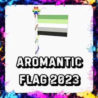AROMANTIC FLAG 2023 ADOPT ME