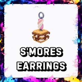 S’MORES EARRINGS ADOPT ME