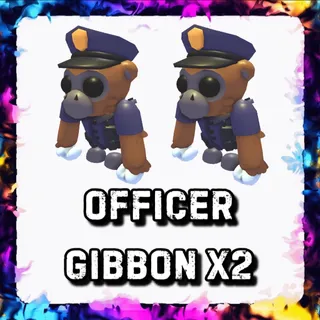 OFFICER GIBBON x2 ADOPT ME