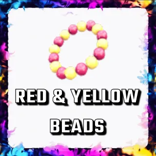 RED & YELLOW BEADS ADOPT ME