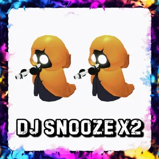 DJ SNOOZE x2 ADOPT ME
