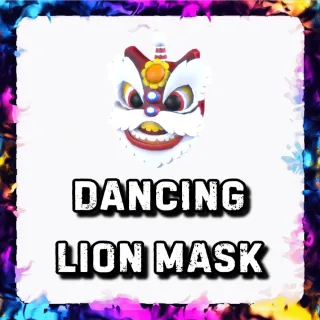 DANCING LION MASK ADOPT ME