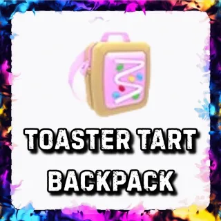 TOASTER TART BACKPACK ADOPT ME