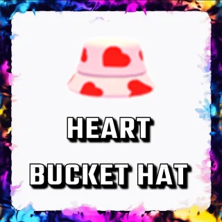 HEART BUCKET HAT ADOPT ME