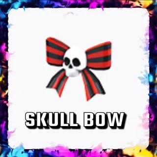 SKULL BOW ADOPT ME