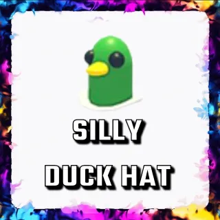 SILLY DUCK HAT ADOPT ME