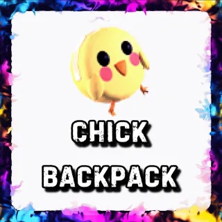 CHICK BACKPACK ADOPT ME