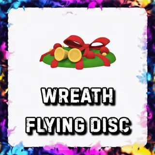 WREATH FLYING DISC ADOPT ME
