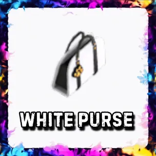 WHITE PURSE ADOPT ME