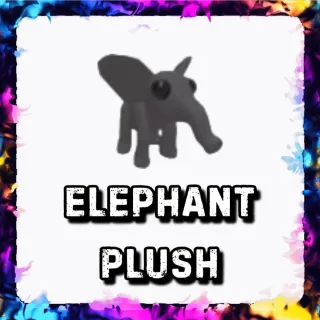 ELEPHANT PLUSH ADOPT ME