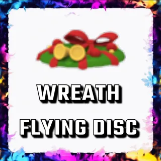 WREATH FLYING DISC ADOPT ME