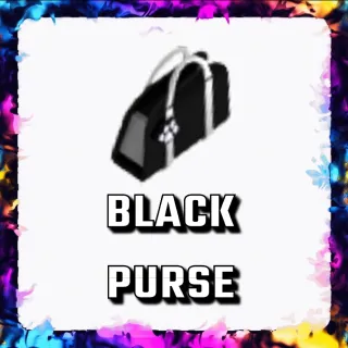 BLACK PURSE ADOPT ME