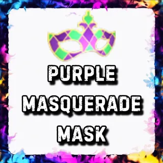 Accessories | PURPLE MASQUERADE MASK