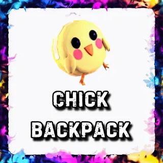 CHICK BACKPACK ADOPT ME