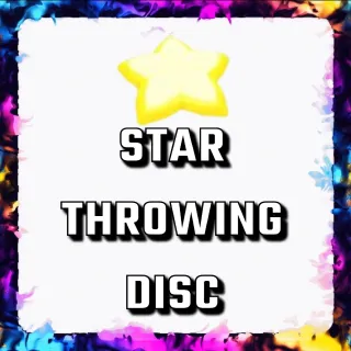 STAR THROWING DISC ADOPT ME