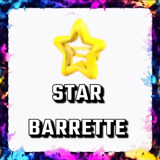STAR BARRETTE ADOPT ME