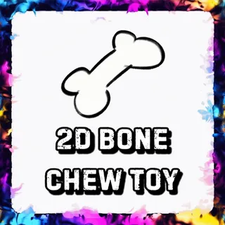 2D BONE CHEW TOY ADOPT ME