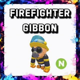 FIREFIGHTER GIBBON N ADOPT ME