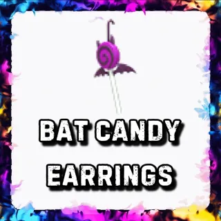 BAT CANDY EARRINGS ADOPT ME