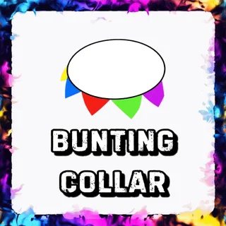 BUNTING COLLAR ADOPT ME
