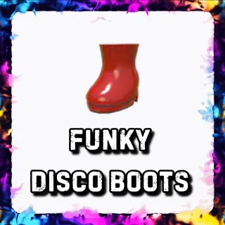 FUNKY DISCO BOOTS ADOPT ME