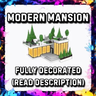 MODERN MANSION FULLY DECORATED