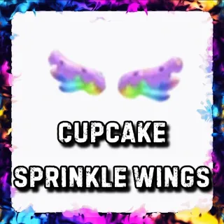 CUPCAKE SPRINKLE WINGS ADOPT ME