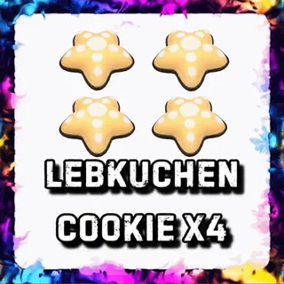 LEBKUCHEN COOKIE x4 ADOPT ME