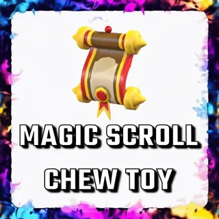 MAGIC SCROLL CHEW TOY ADOPT ME