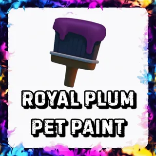 ROYAL PLUM PET PAINT ADOPT ME