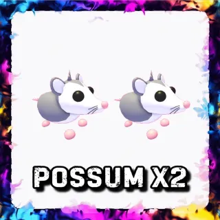 POSSUM x2 ADOPT ME