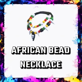 AFRICAN BEAD NECKLACE ADOPT ME