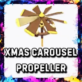 XMAS CAROUSEL PROPELLER ADOPT ME
