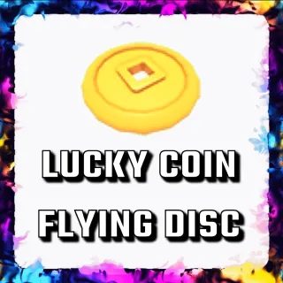 LUCKY COIN FLYING DISC ADOPT ME