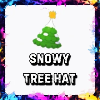 SNOWY TREE HAT ADOPT ME