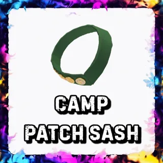 CAMP PATCH SASH ADOPT ME