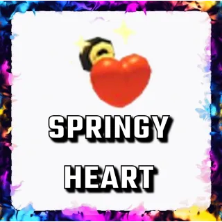 SPRINGY HEART ADOPT ME