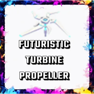 FUTURISTIC TURBINE PROPELLER 