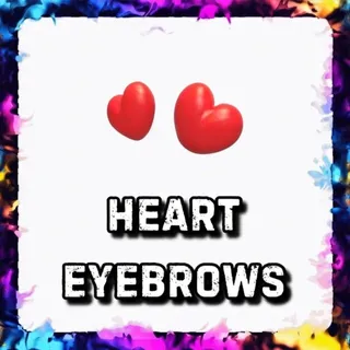 HEART EYEBROWS ADOPT ME