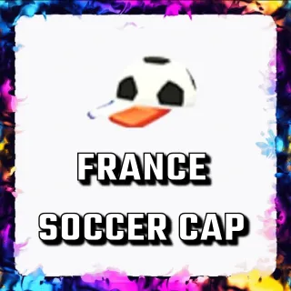 FRANCE SOCCER CAP ADOPT ME