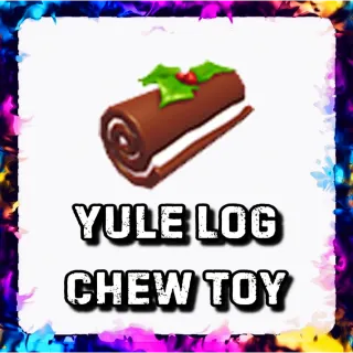 YULE LOG CHEW TOY ADOPT ME