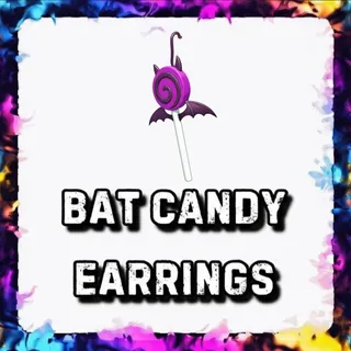 BAT CANDY EARRINGS ADOPT ME