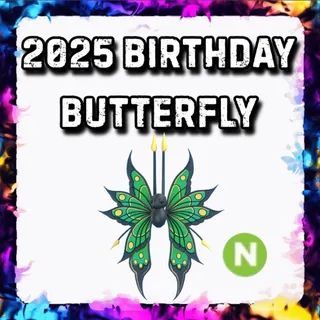 2025 BIRTHDAY BUTTERFLY N ADOPT ME