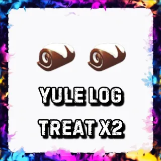 YULE LOG TREAT x2 ADOPT ME