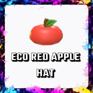 ECO RED APPLE HAT ADOPT ME