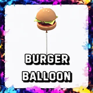 BURGER BALLOON ADOPT ME